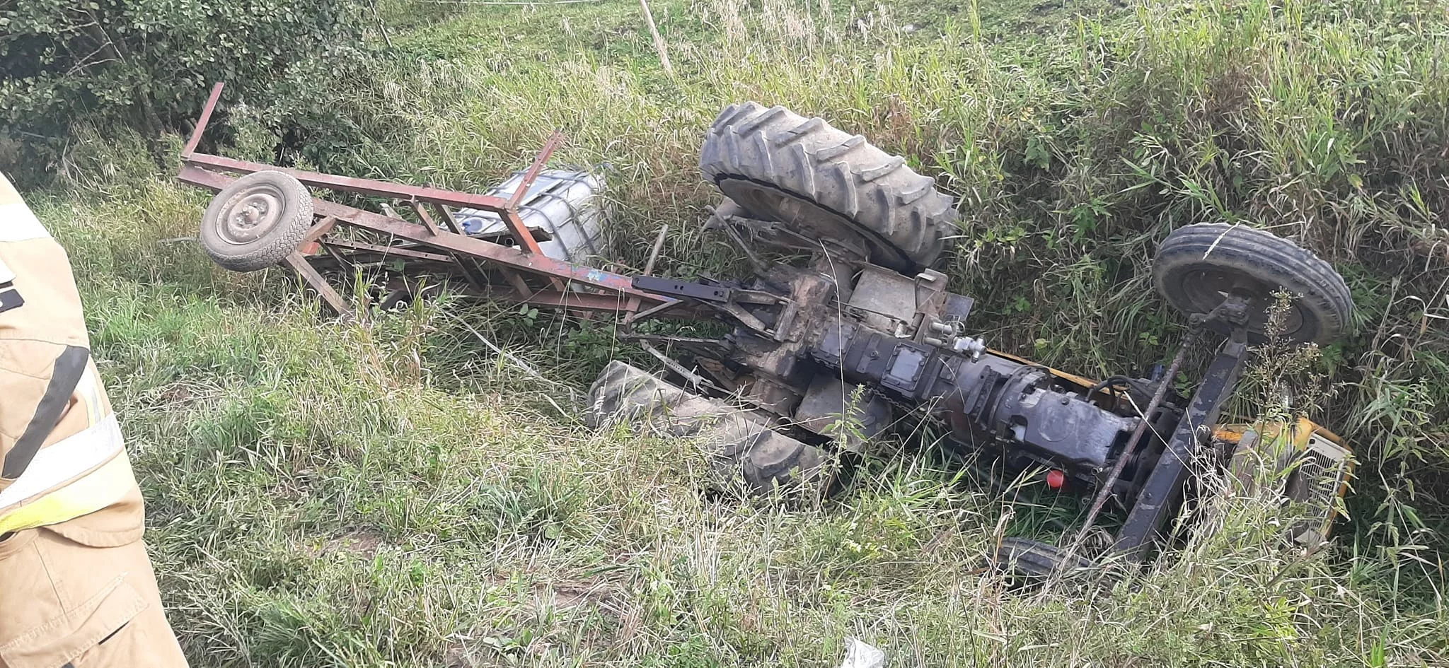 Traktor, który przygniótł 12-latka