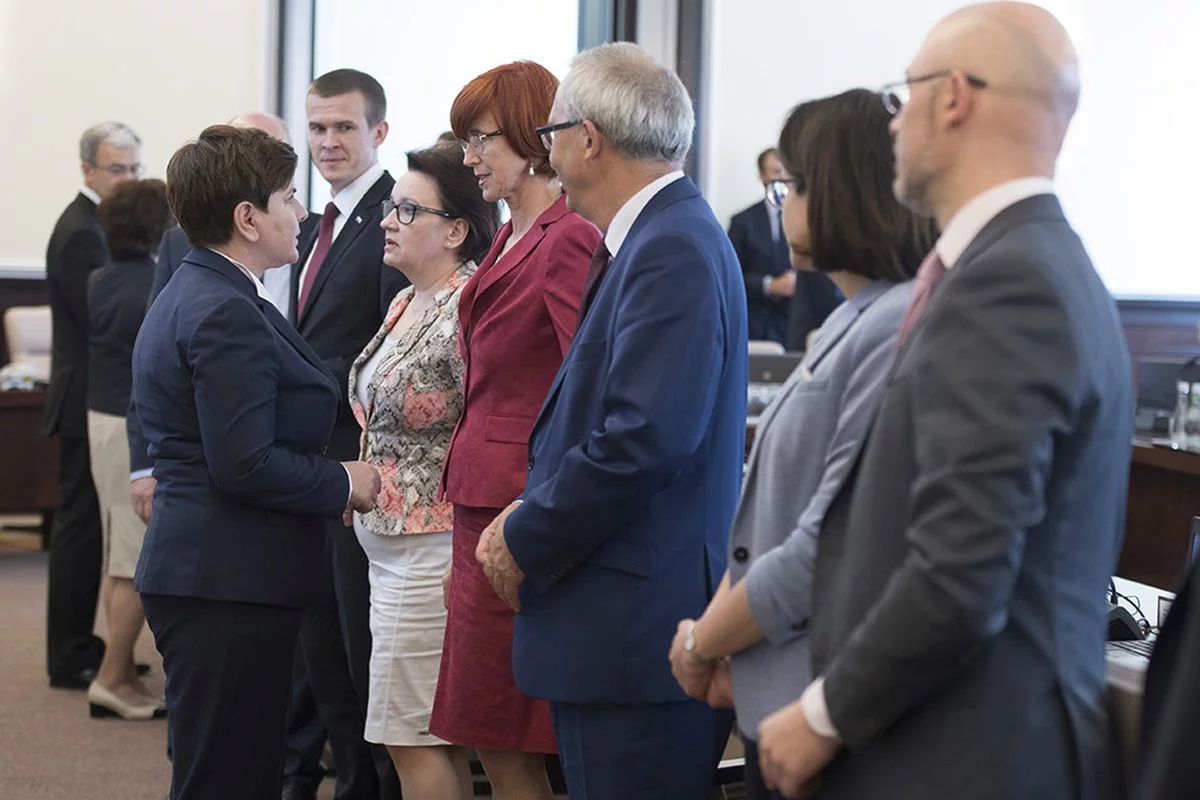 Członkowie rządu Beaty Szydło