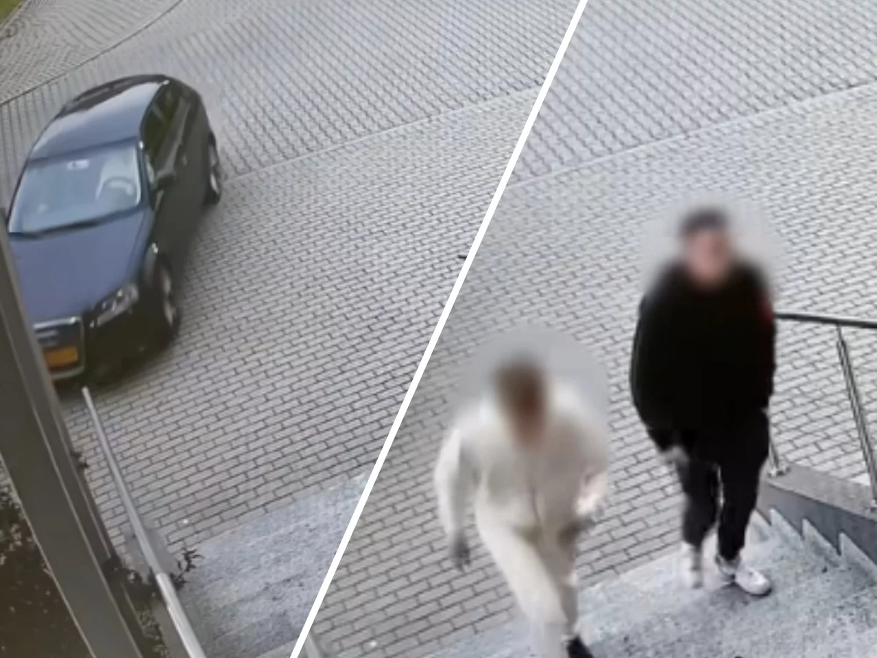 Kadry z filmu udostępnionego przez policję