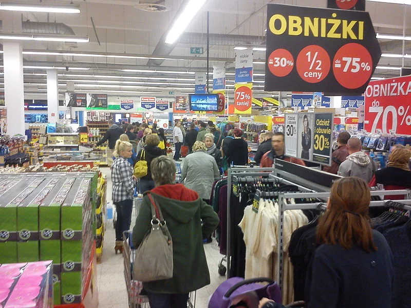 Kolejka w supermarkecie (zdj. iluistracyjne)