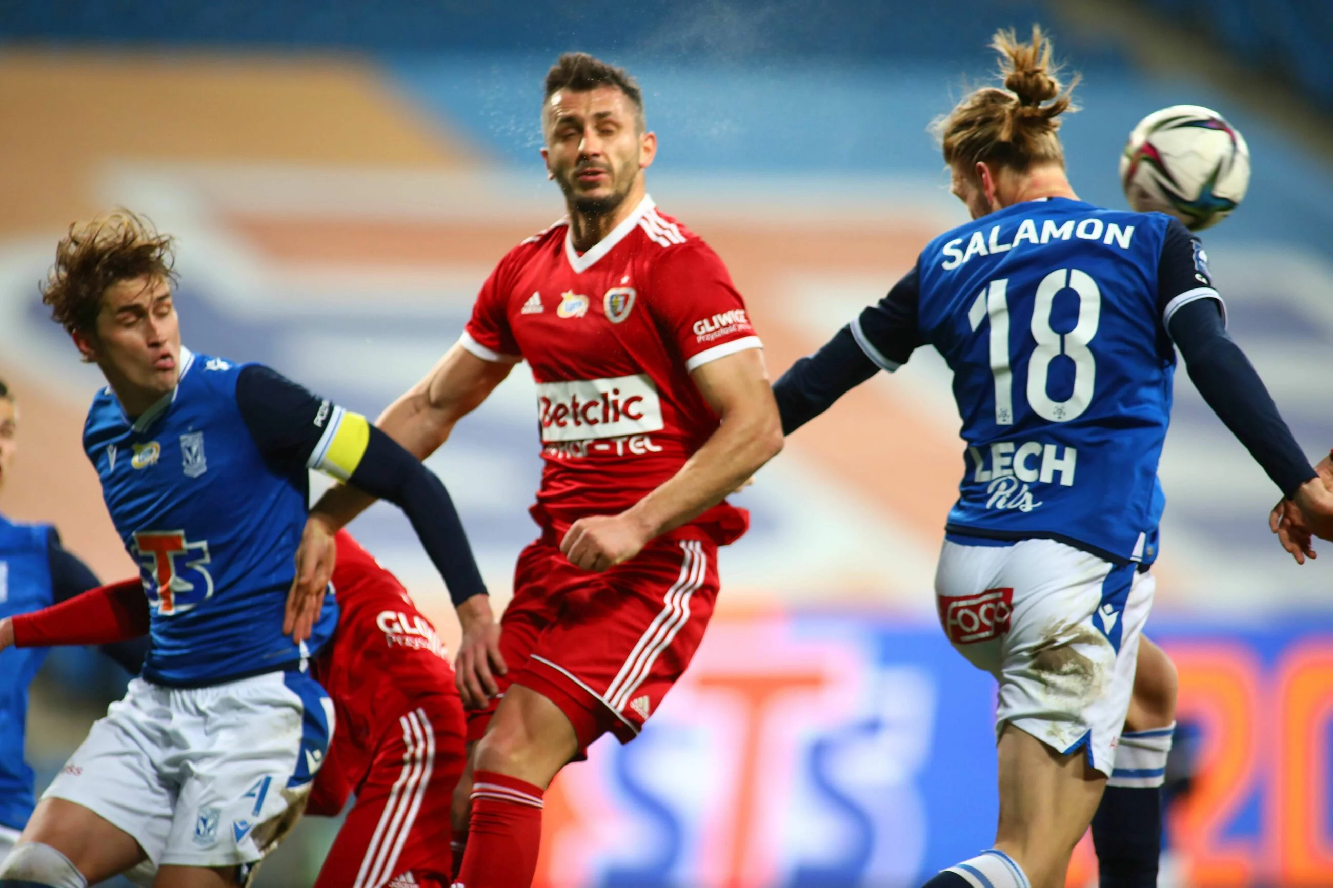 Mecz 21. kolejki PKO Ekstraklasy. Lech Poznań - Piast Gliwice