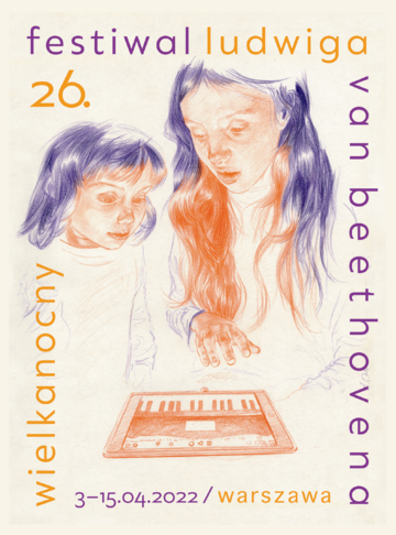 26. edycja Wielkanocnego Festiwalu Ludwiga van Beethovena w Warszawie, plakat