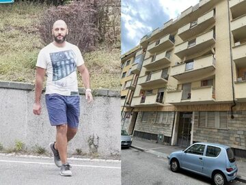 37-letni Mattia Aguzzi uratował dziewczynkę, która spadła z balkonu