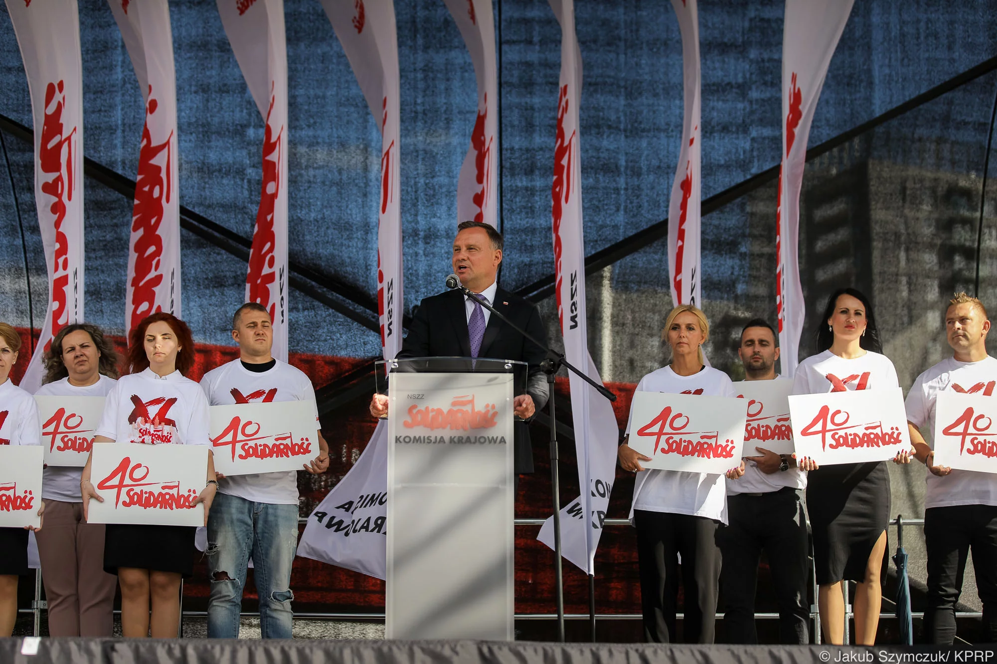 Andrzej Duda w Stoczni Gdańskiej