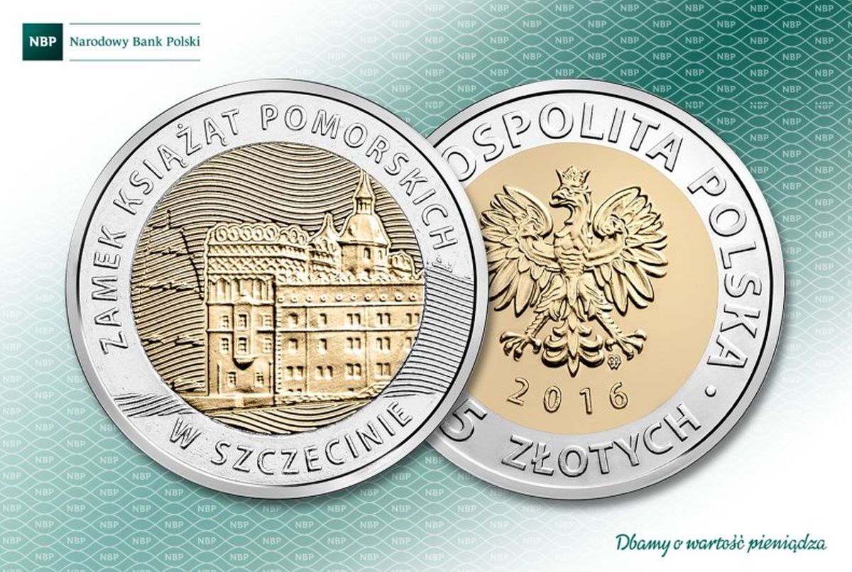 5 złotych z serii Odkryj Polskę, Zamek Książąt Pomorskich