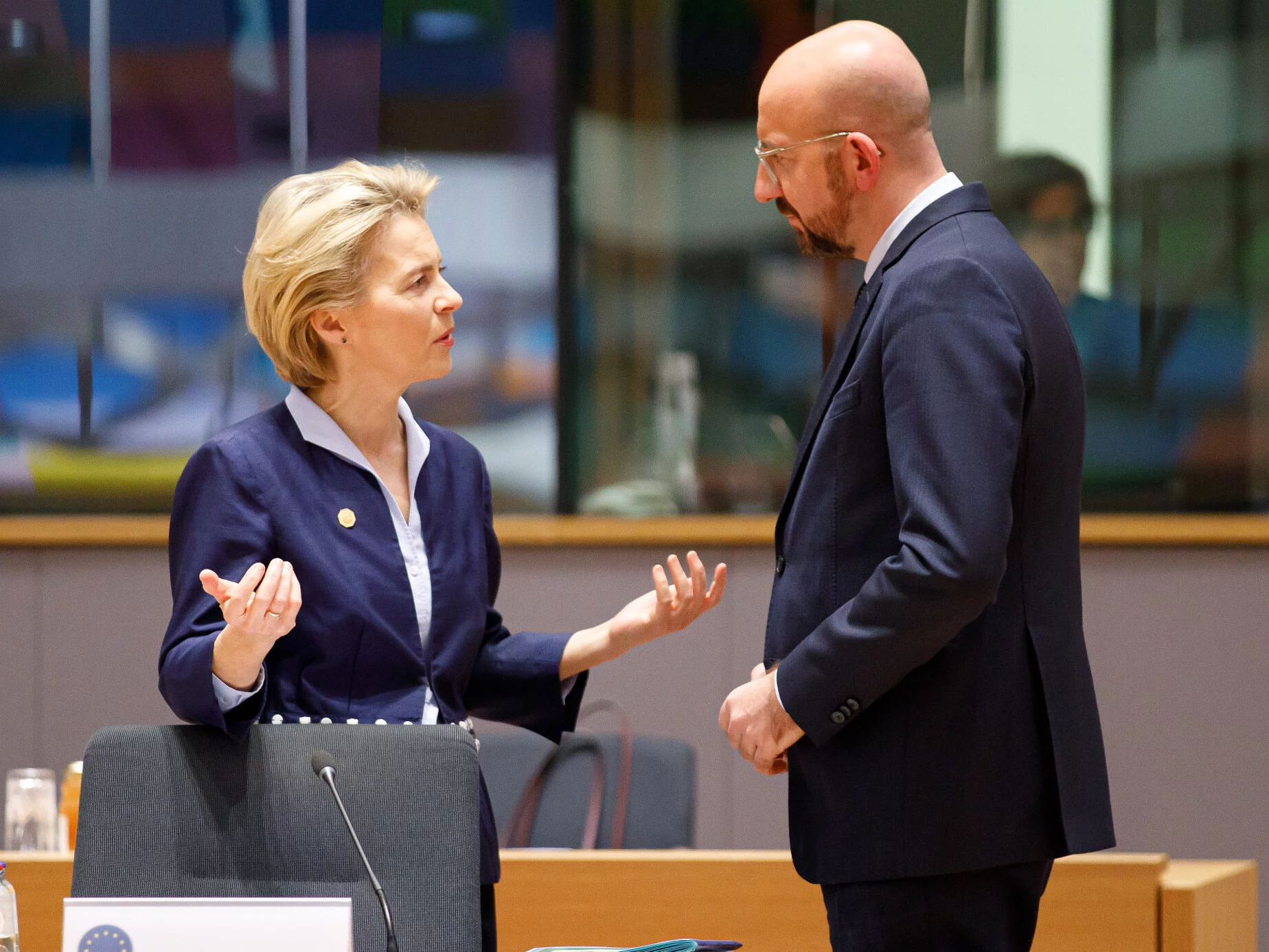 Ursula von der Leyen i Charles Michel