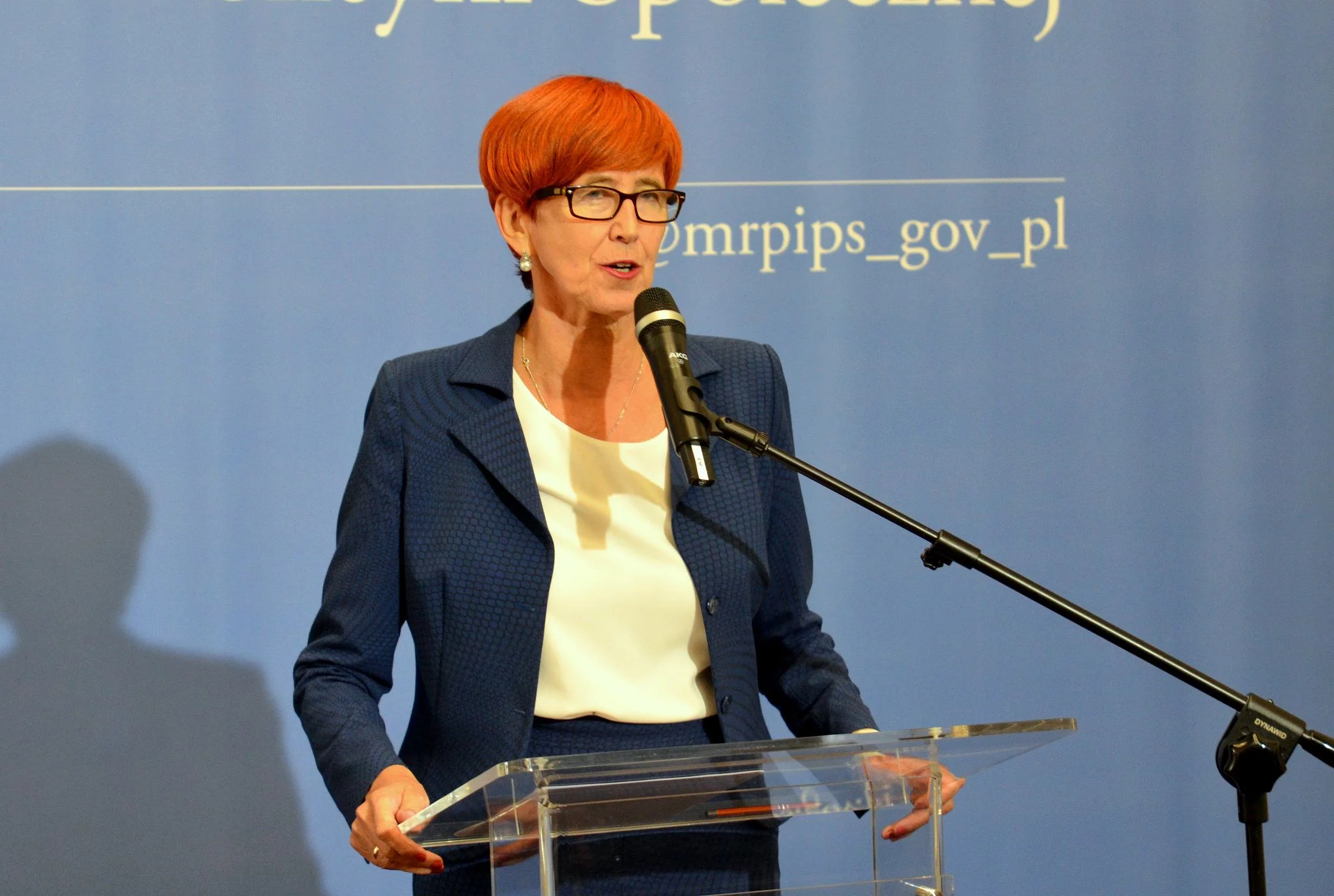 Minister Elżbieta Rafalska