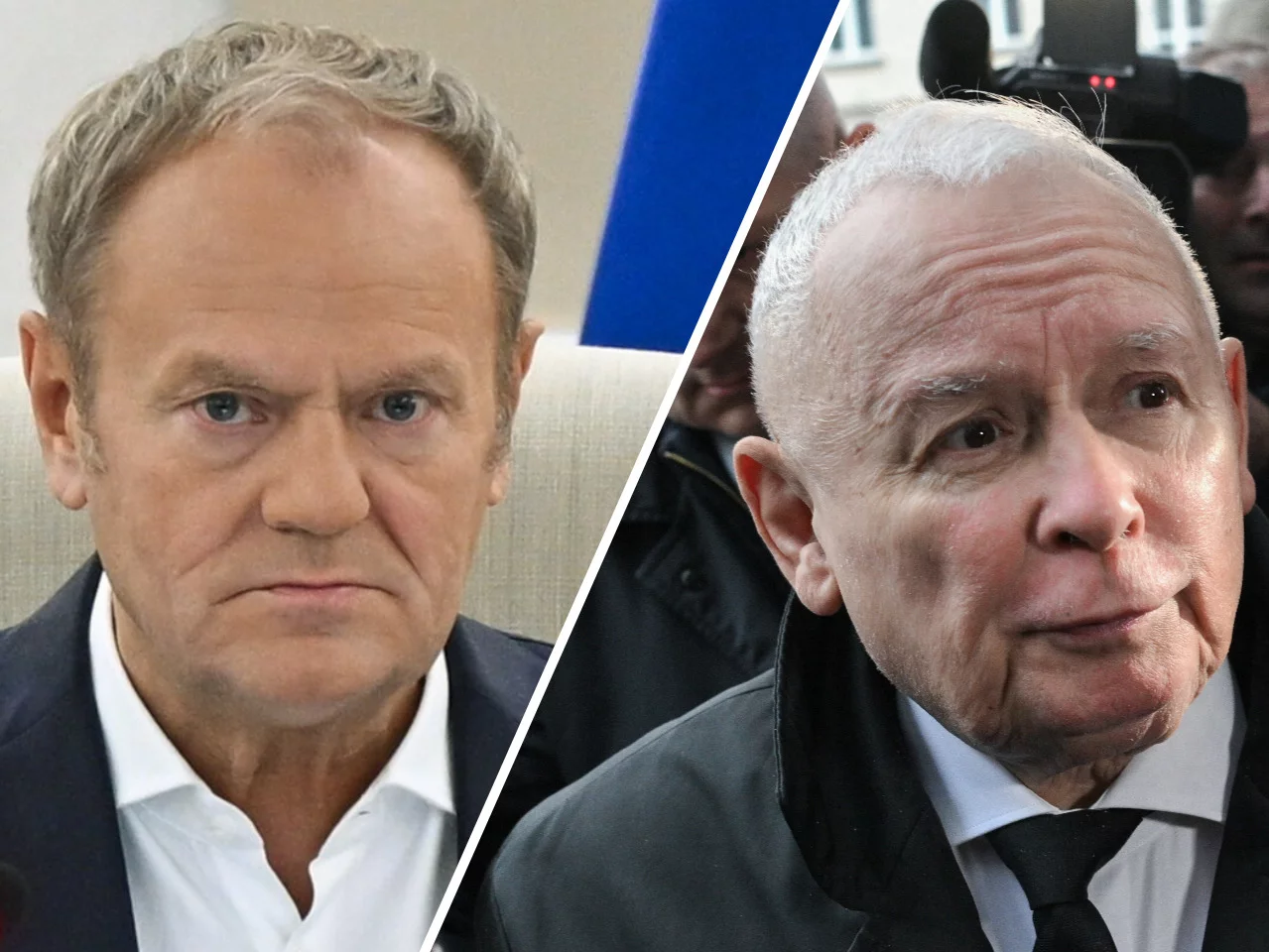 Tusk i Kaczyński