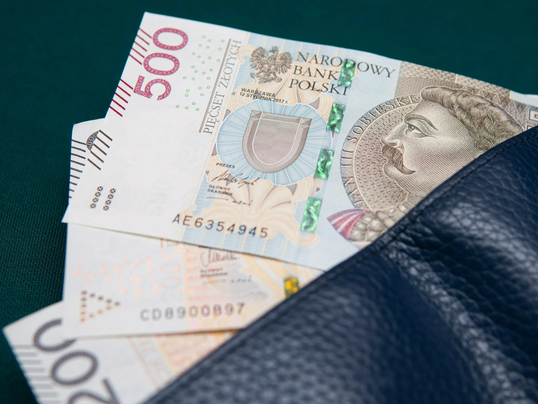 Pieniądze 500 zł