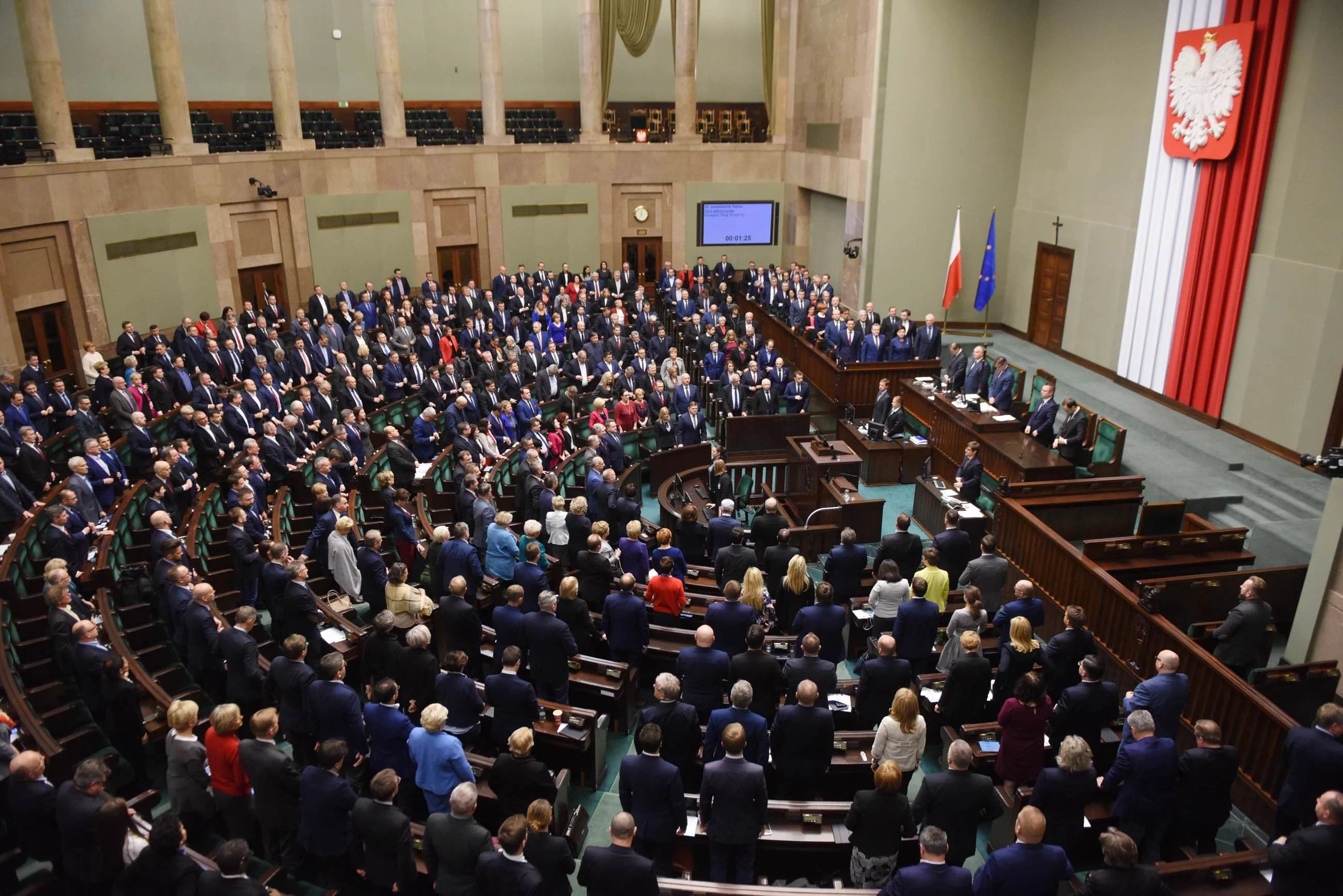 Sala plenarna Sejmu