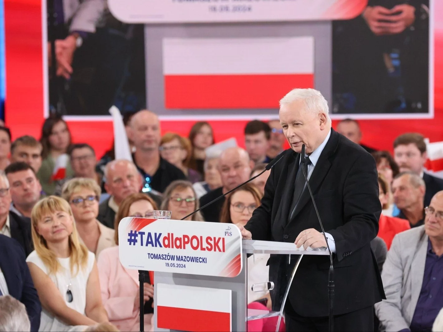 Prezes Prawa i Sprawiedliwości Jarosław Kaczyński