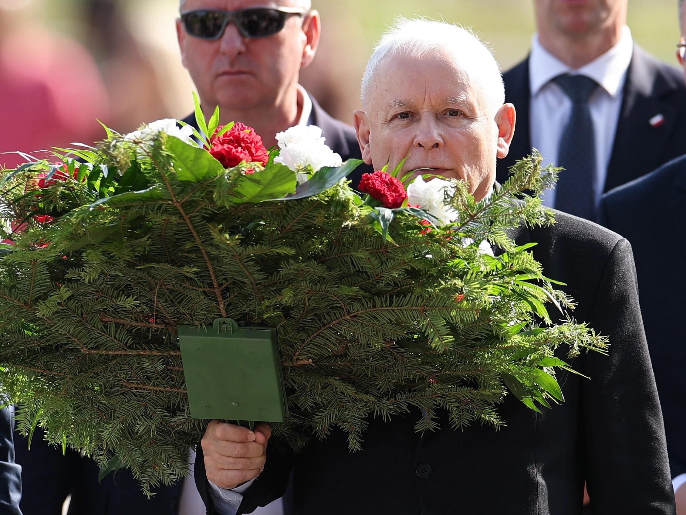 Prezes PiS Jarosław Kaczyński w Krakowie