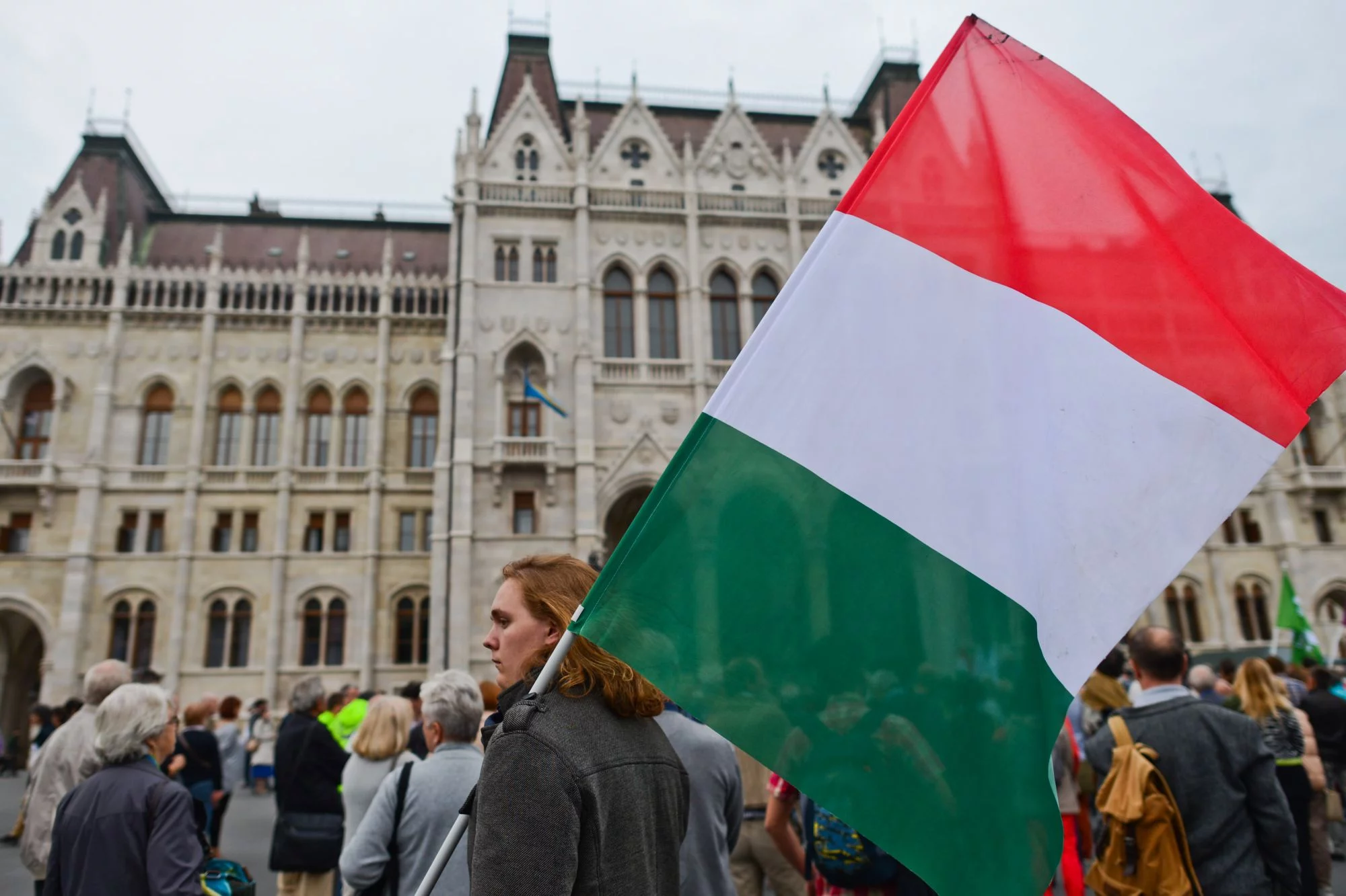 Protest podczas referendum ws. przyjmowania migrantów