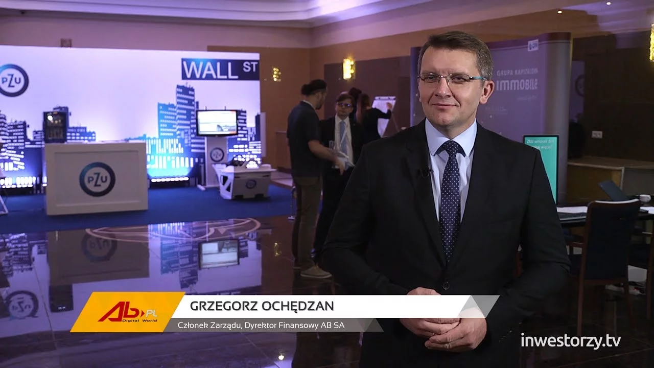 AB SA, Grzegorz Ochędzan - Członek Zarządu, #119 PREZENTACJE WYNIKÓW
