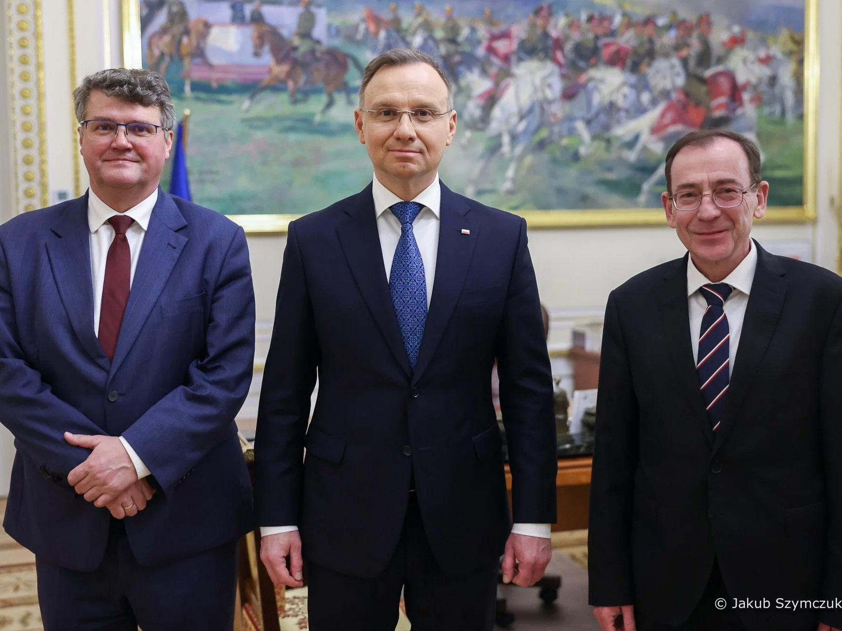 Andrzej Duda, Mariusz Kamiński i Maciej Wąsik