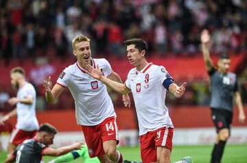 Adam Buksa i Robert Lewandowski