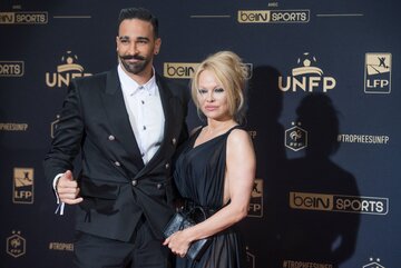 Adil Rami i Pamela Anderson