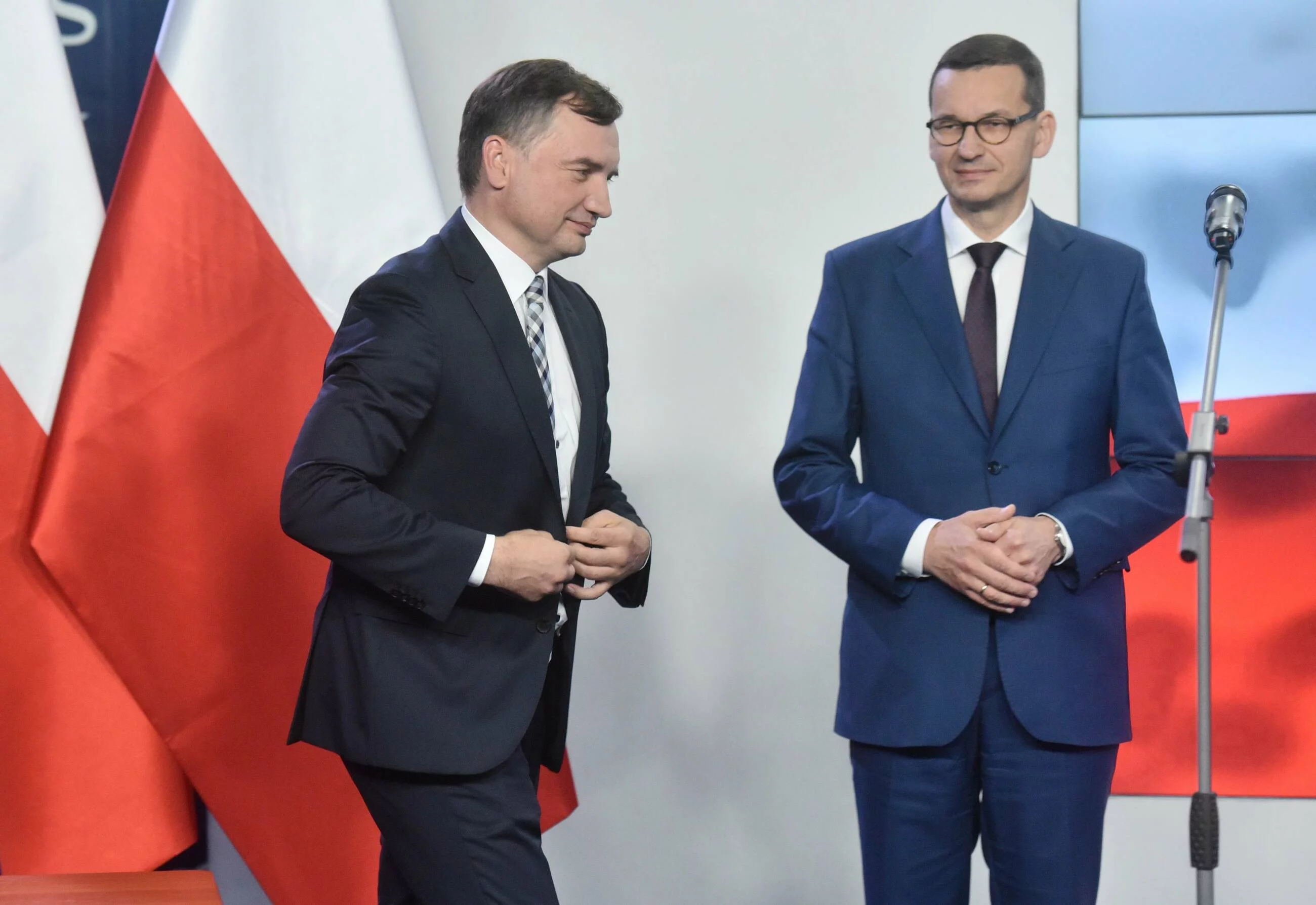 Zbigniew Ziobro i Mateusz Morawiecki