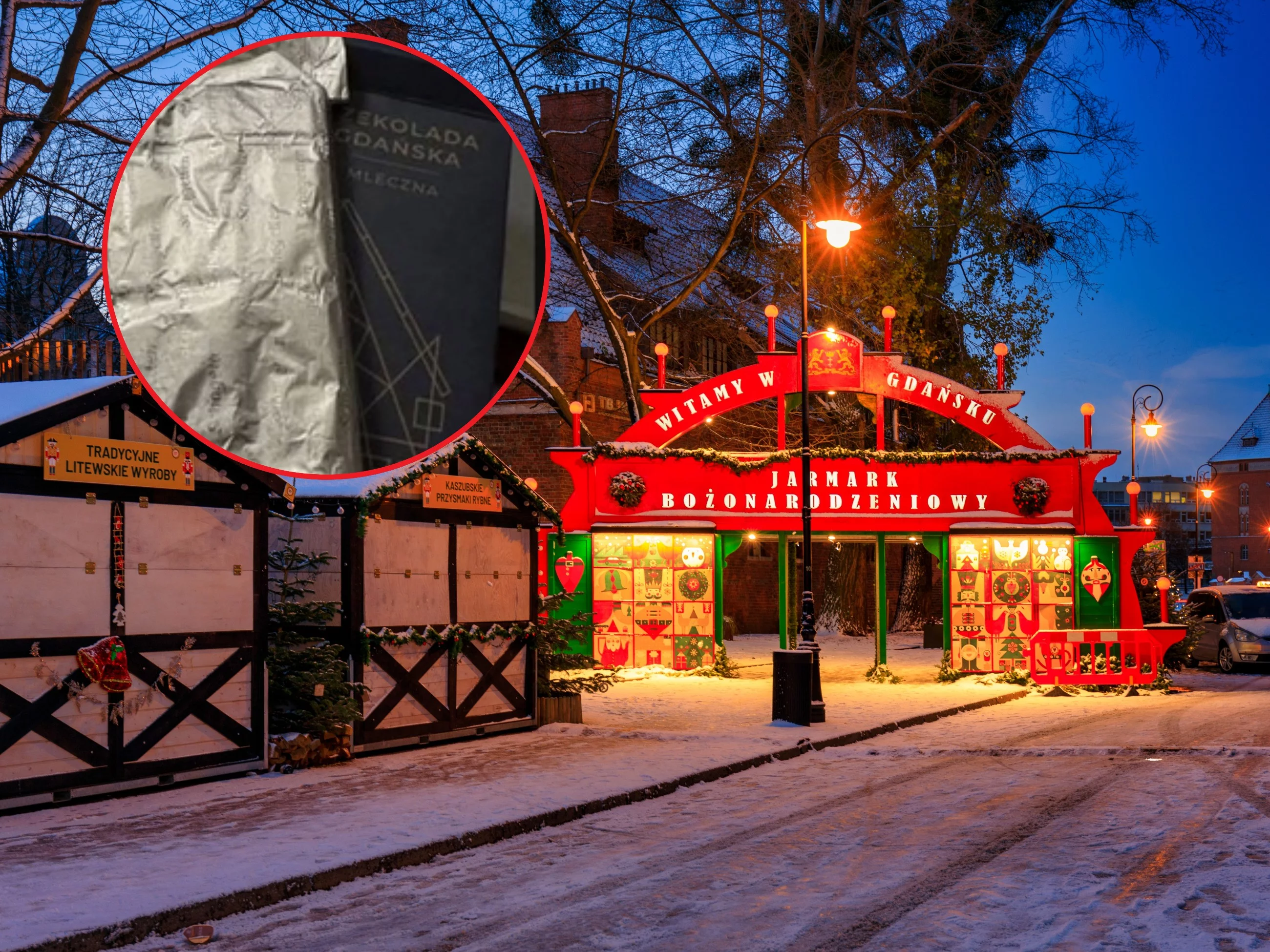 Afera na jarmarku w Gdańsku. Otworzył opakowanie i nie wierzył, co znalazł