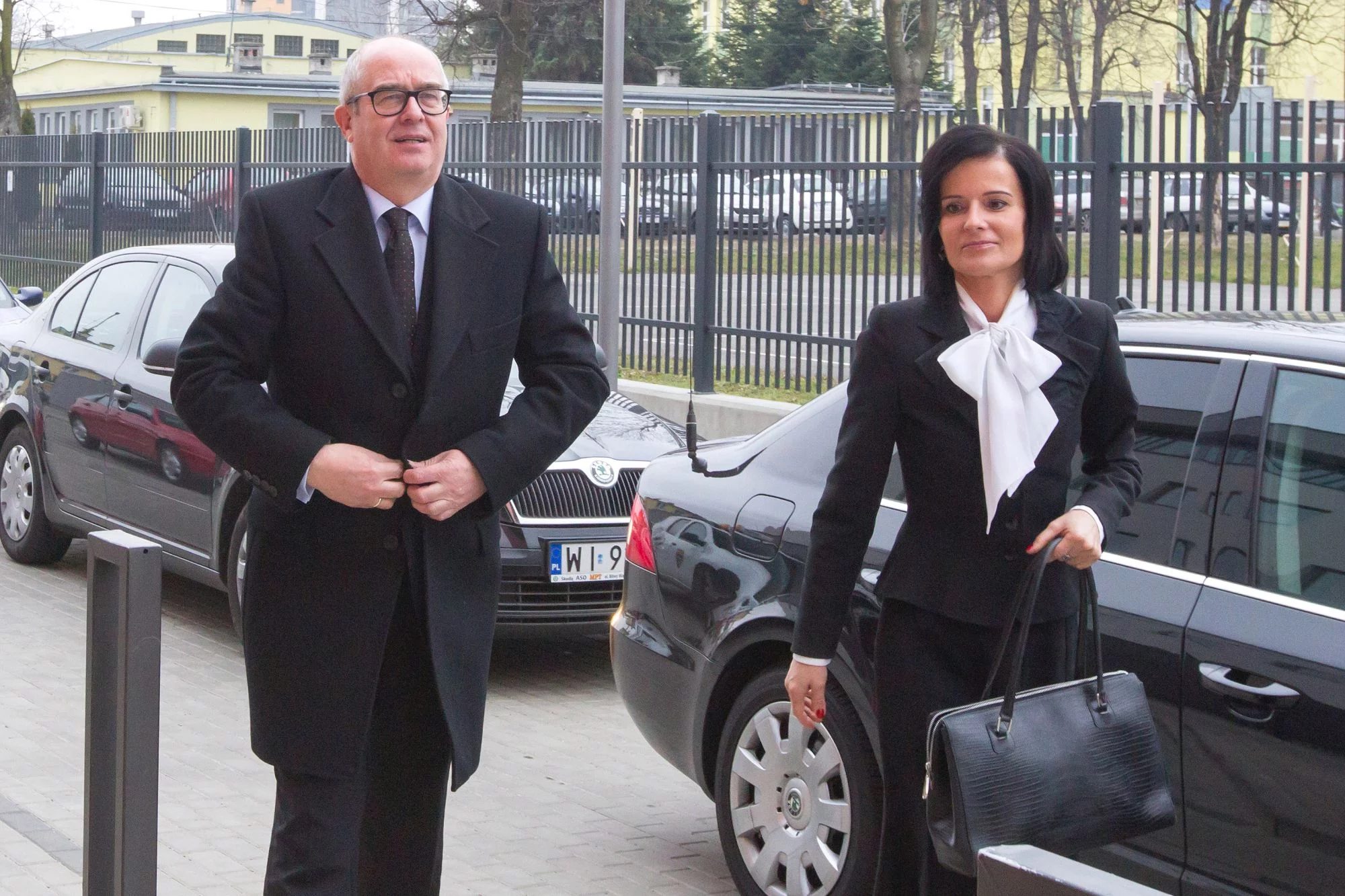 Prokurator Anna Habało i ówczesny Prokurator Generalny Andrzej Seremet