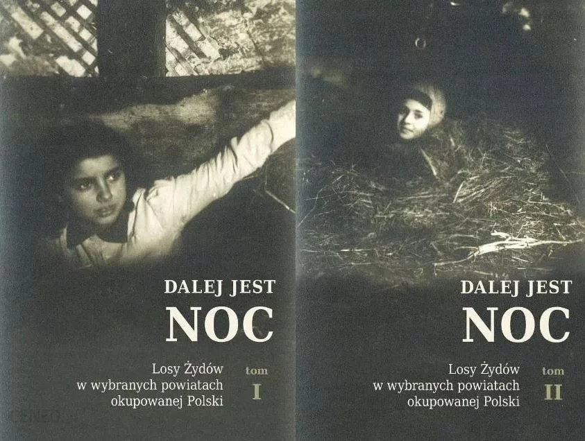 Okładki dwóch tomów „Dalej jest noc”