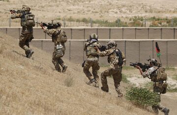 Afganistan. Żołnierze afgańskich sił specjalnych w akcji