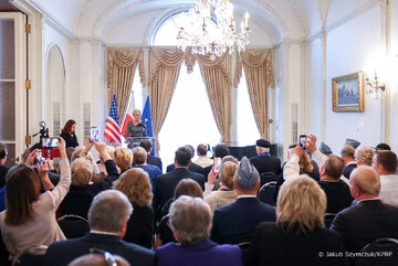 Agata Duda podczas spotkania z Polakami w USA