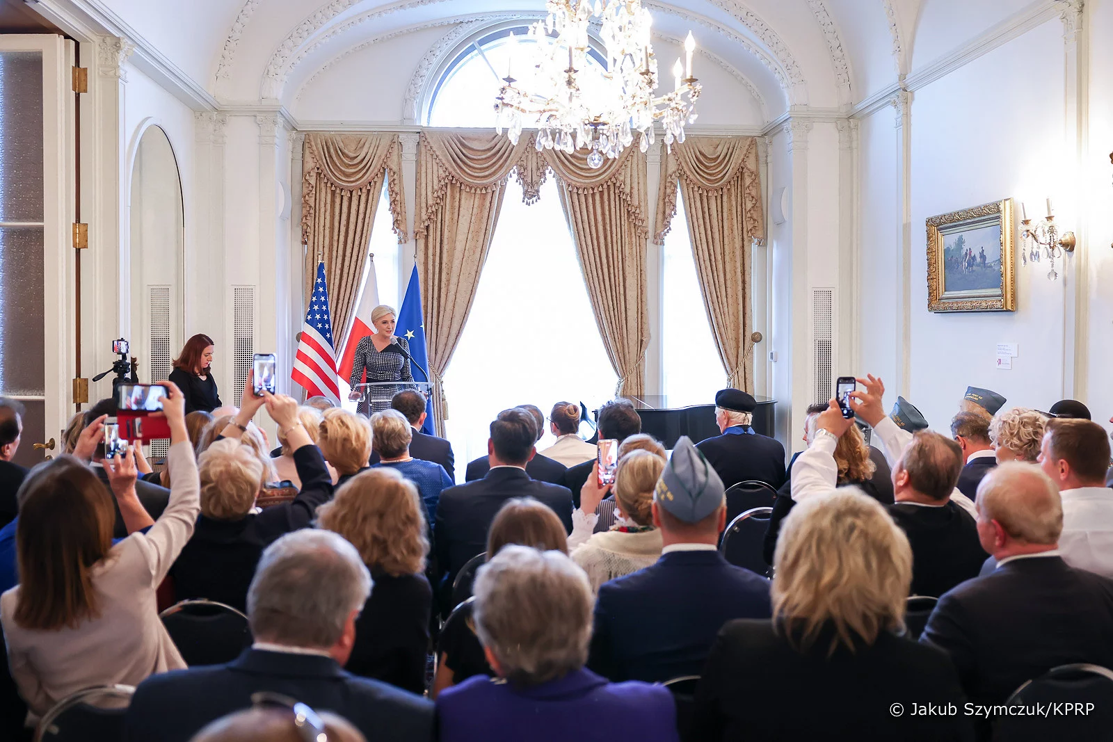Agata Duda podczas spotkania z Polakami w USA