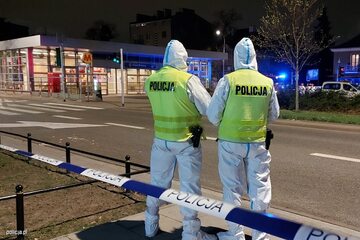 Akcja policji w Warszawie