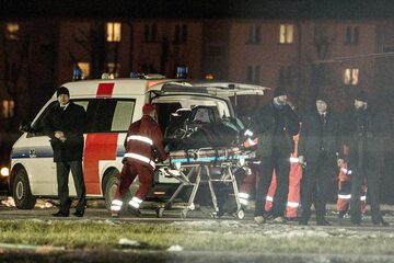 Akcja ratunkowa po wypadku premier Szydło