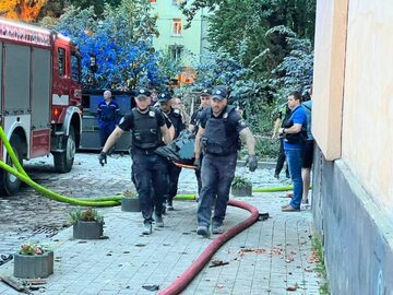 Akcja ratunkowa we Lwowie