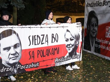 Akcja solidarności z Polakami na Białorusi