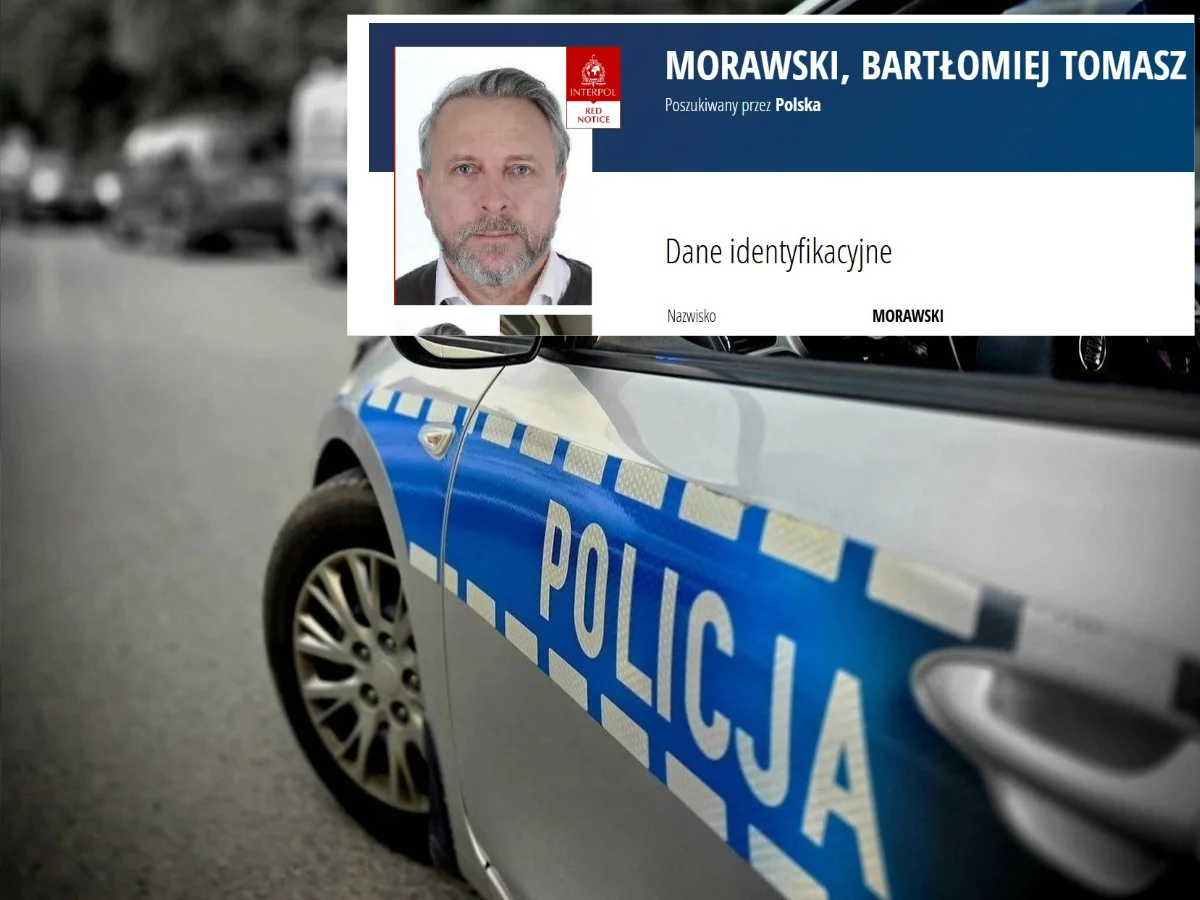 Bartłomiej Morawski ścigany przez Interpol