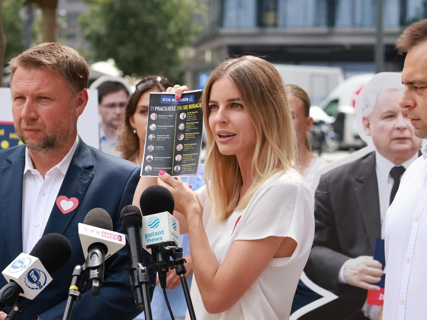 Marcin Kierwiński i Aleksandra Gajewska