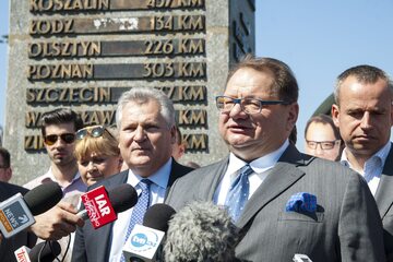 Aleksander Kwaśniewski i Ryszard Kalisz