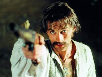 Aleksandr Domogarow jako Jurko Bohun w filmie „Ogniem i mieczem” (1999)
