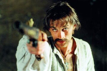 Aleksandr Domogarow jako Jurko Bohun w filmie „Ogniem i mieczem” (1999)