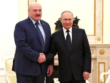 Aleksandr Łukaszenka i Władimir Putin