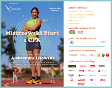 Aleksandra Lisowska – Mistrzyni Europy w maratonie Źródło: Centralny Port Komunikacyjny