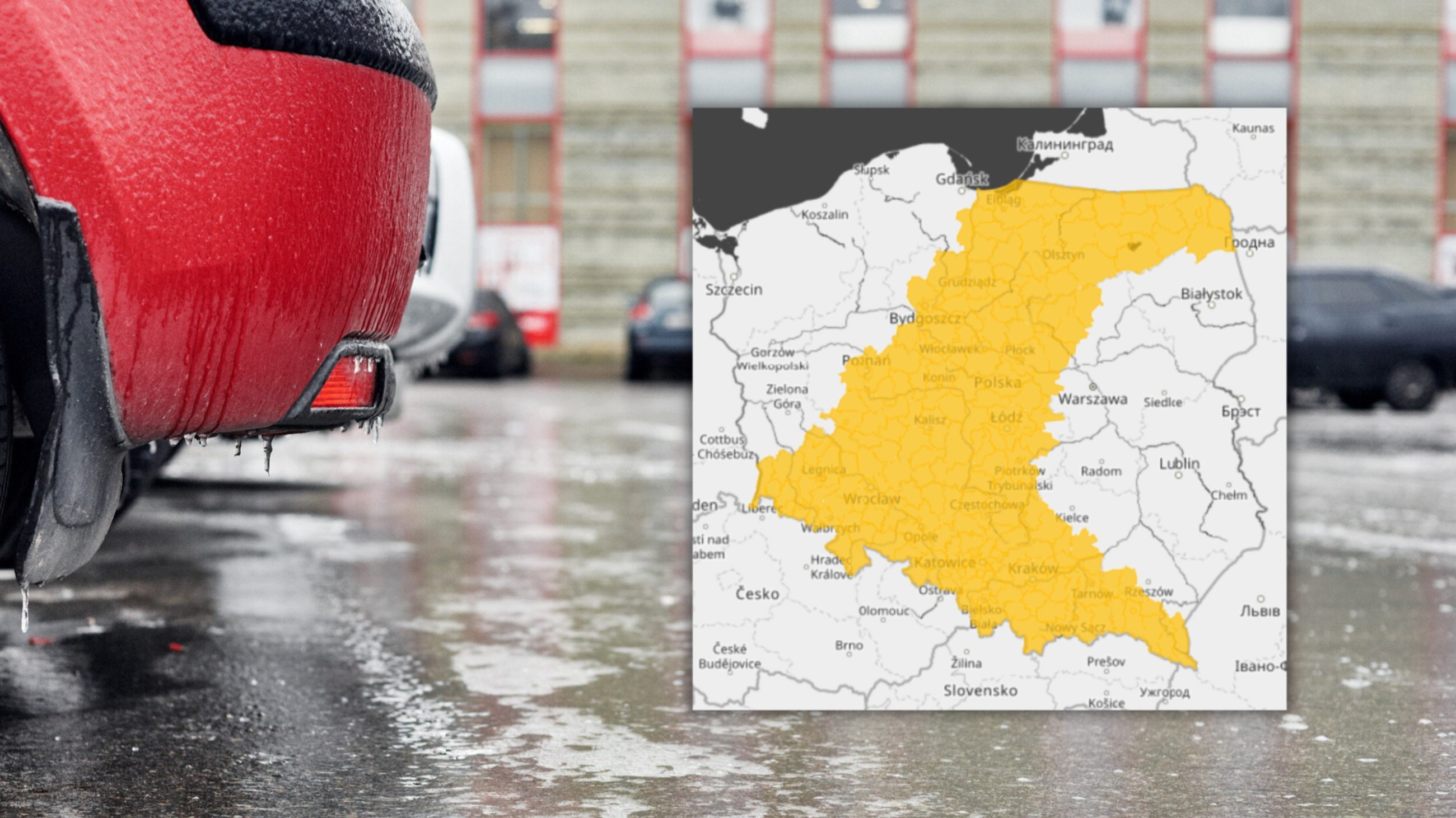 Większość Polski na żółto. IMGW wydał alerty dla szeregu województw