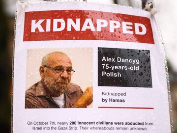 Alex Dancyg został porwany przez Hamas 7 października 2023 r.
