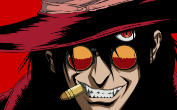 Alucard z mangi „Hellsing”