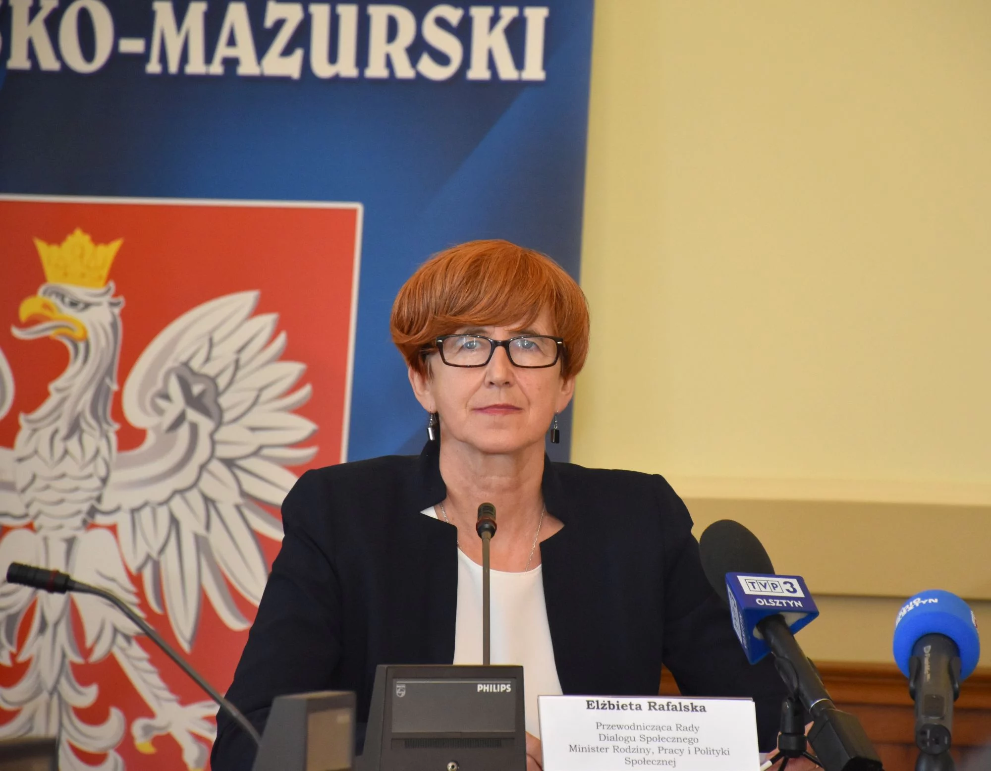 Minister Elżbieta Rafalska