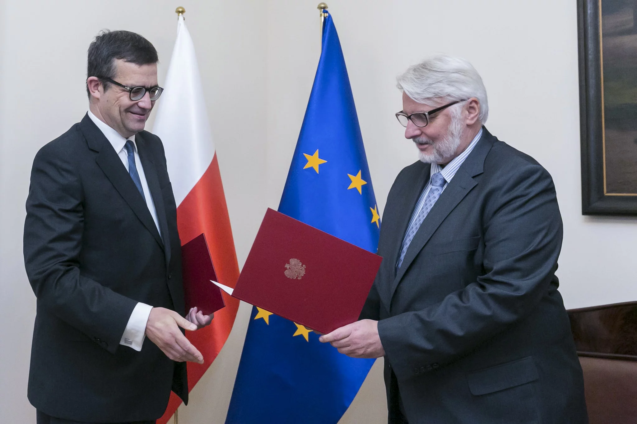 Piotr Wilczek i Witold Waszczykowski