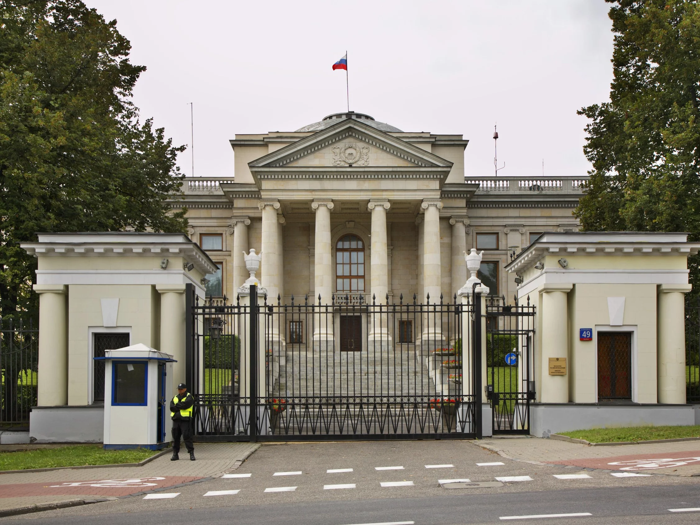 Ambasada Rosji w Warszawie, zdjęcie ilustracyjne