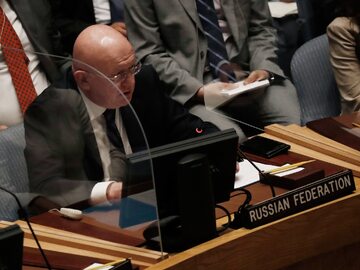 Ambasador Rosji w ONZ Wasilij Nebenzia