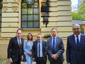 Ambasadorowie Izraela i USA oraz przedstawiciele polskich władz