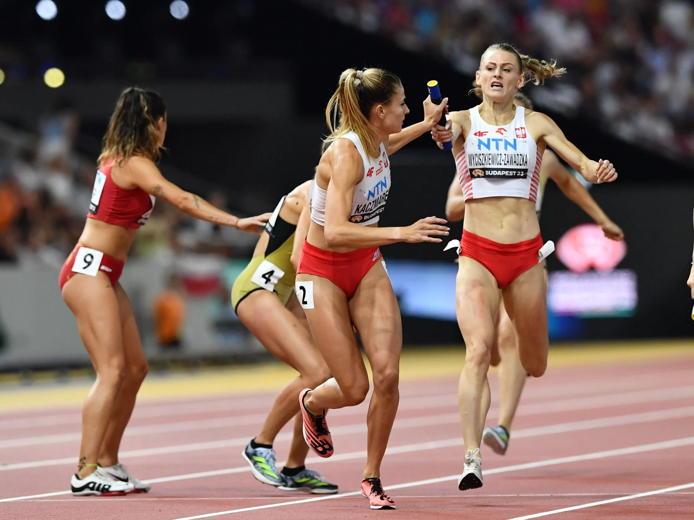 Polskie biegaczki sztafety 4x400 m