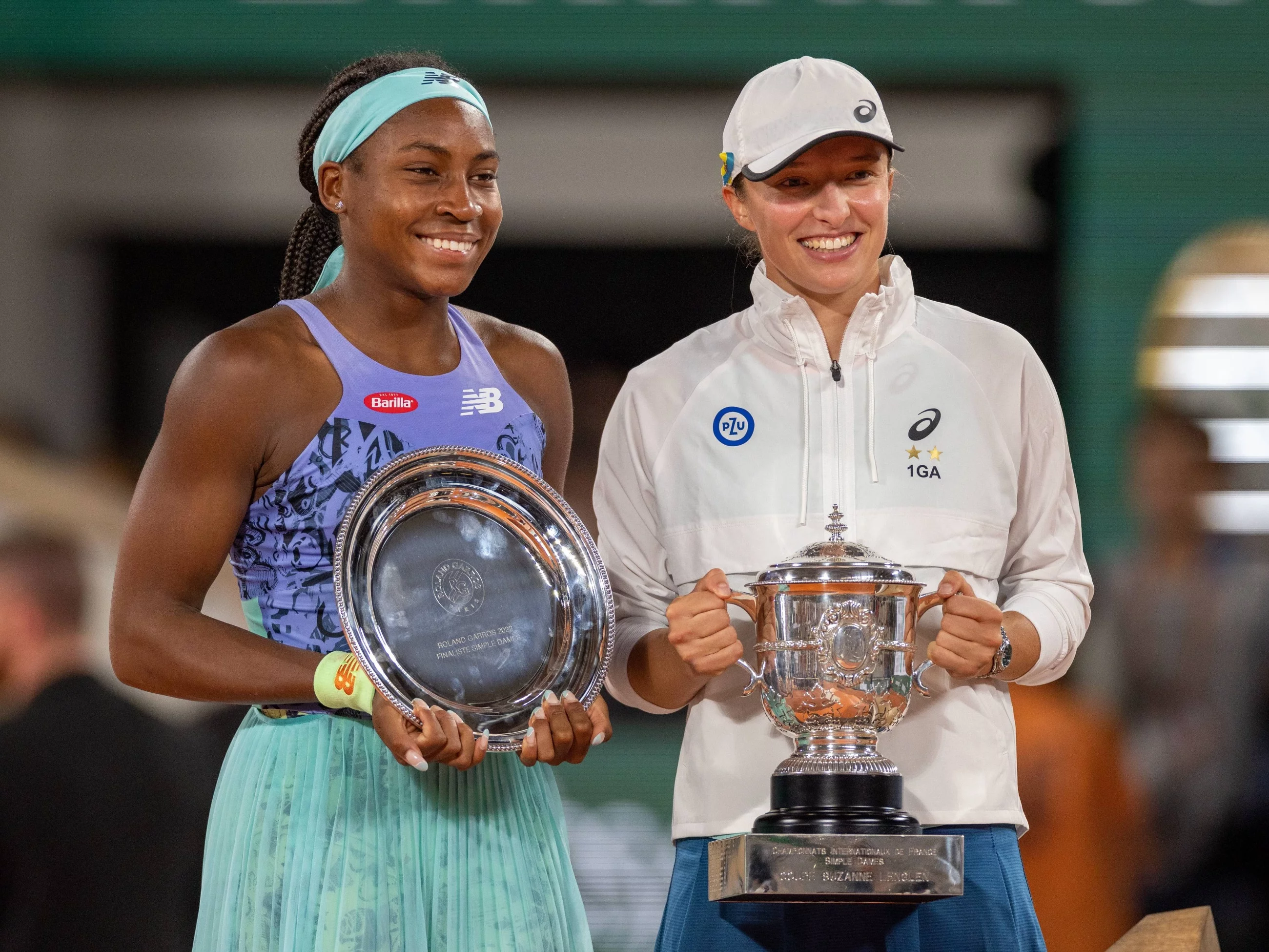 Iga Świątek i Coco Gauff