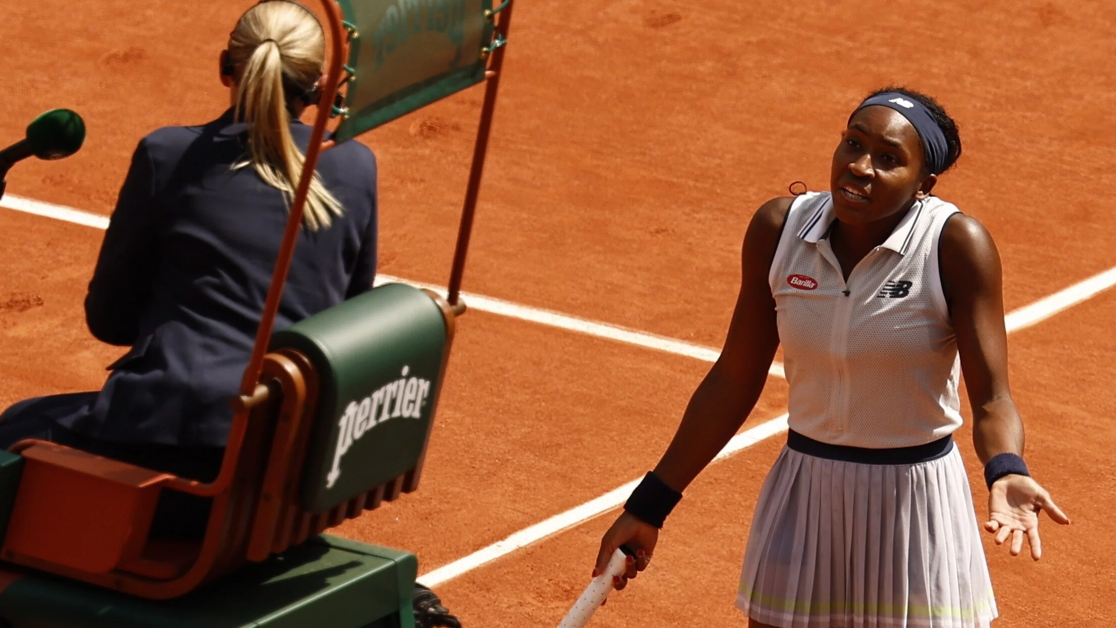 Amerykańska tenisistka Coco Gauff (z prawej)